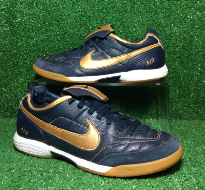 Elite 2007 Nike Air Legend Leather Tiempo II Indoor IC Gold