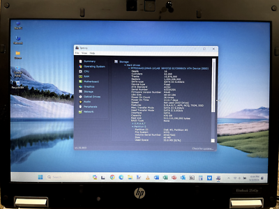 HP Elitebook 2540p Laptop Intel i7 2.13GHz Windows 11 Pro 512GB