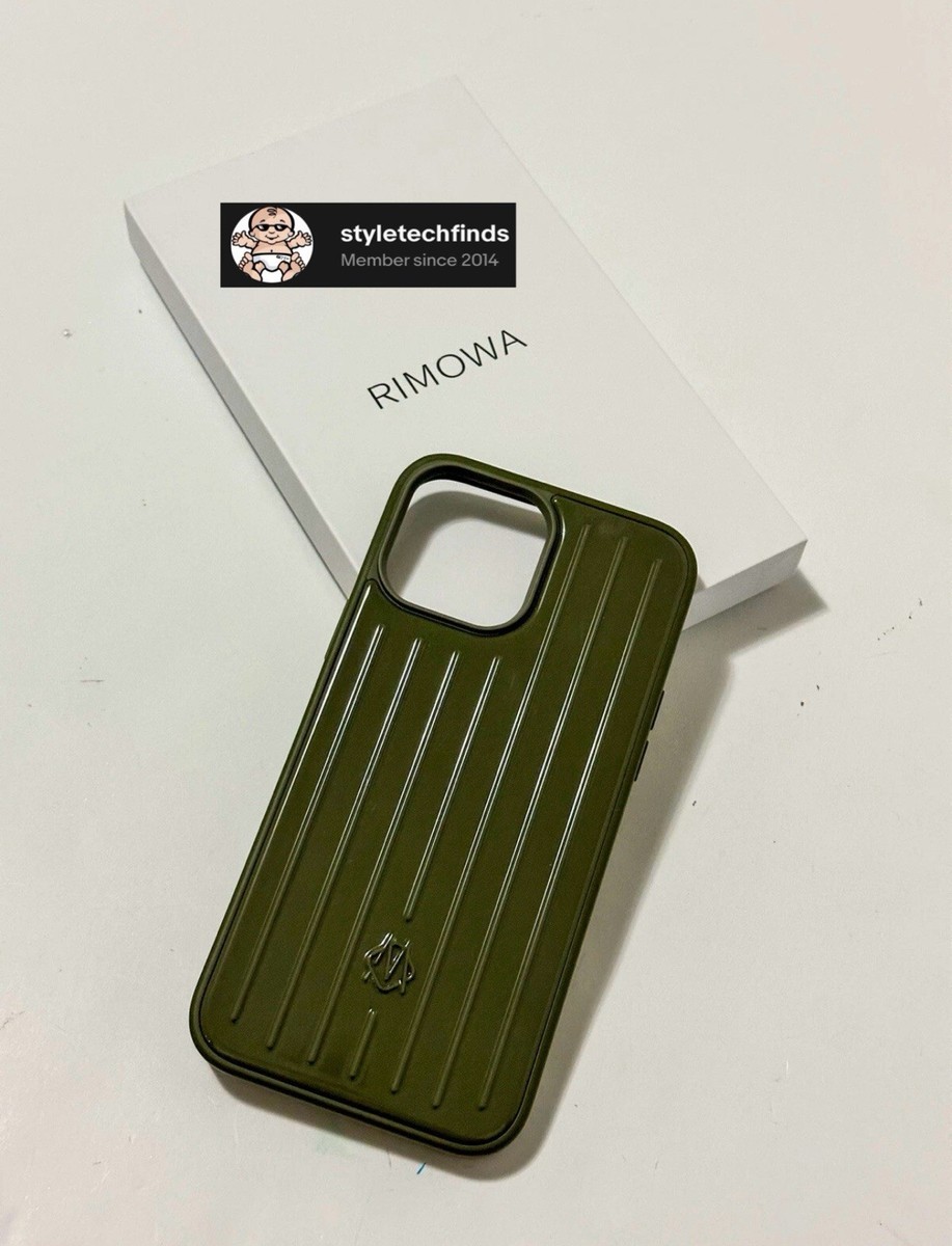 Rimowa iphone case compatible for iPhone 15 Pro Max Cactus Green