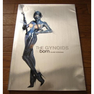Hajime Sorayama THE GYNOIDS reborn Art Design Book Autographed