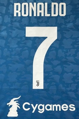2019/20 Juventus Third Jersey #7 Ronaldo XL adidas Cygames CR7 3rd