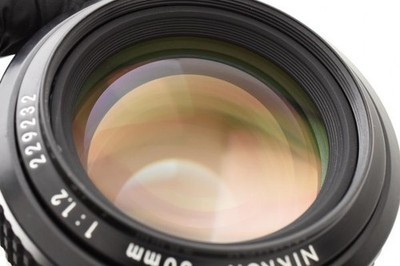 MINT NIKON AI NIKKOR 50mm f1.2 Lens, Humidity-Resistant Storage