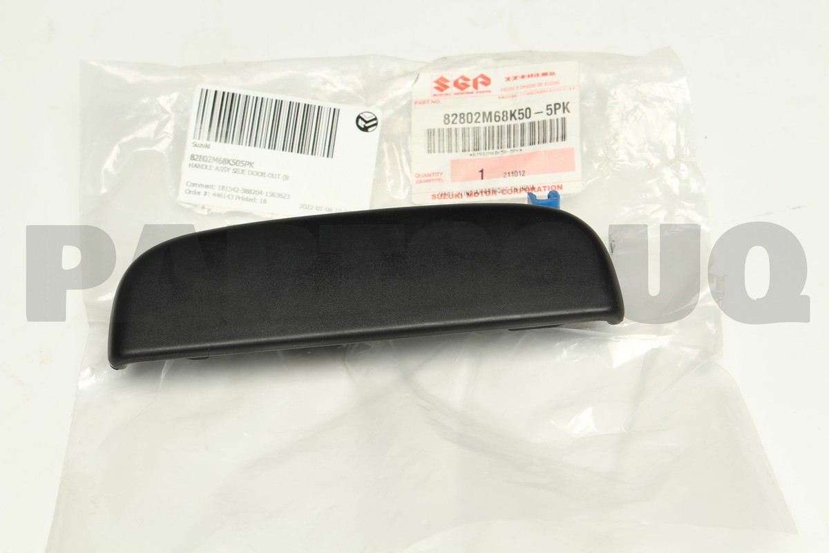 82802M68K505PK Genuine Suzuki HANDLE ASSY SIDE DOOR OUT (B 82802