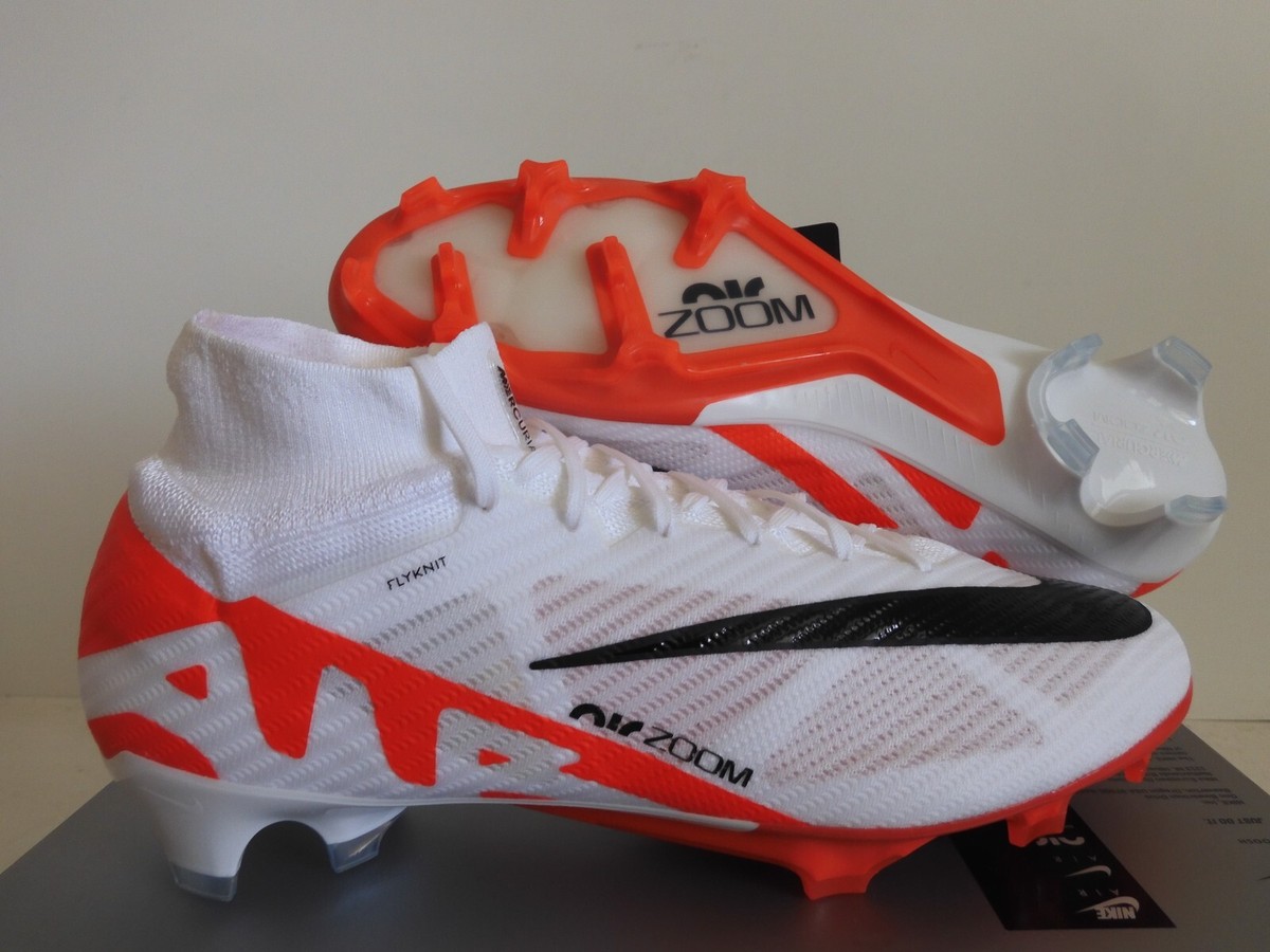 Nike Zoom Mercurial Superfly 9 Elite Fg Bright Crimson Red Sz 11.5