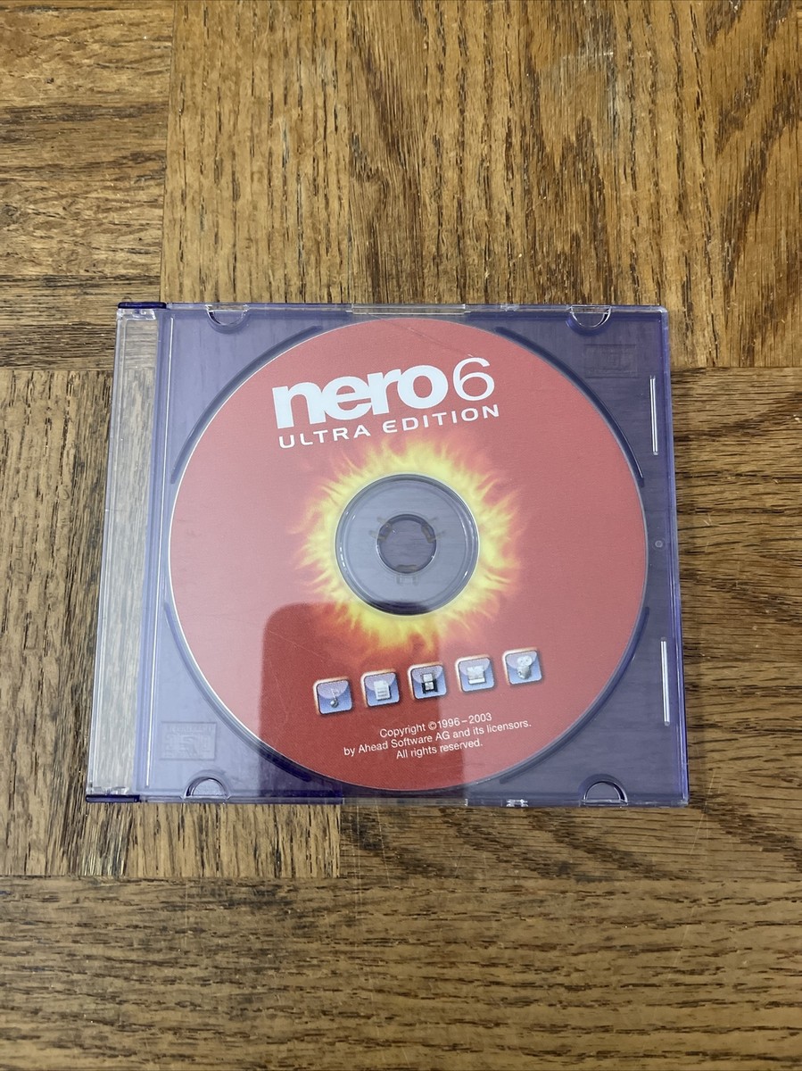 Nero 6 Ultra Edition PC CD Rom Software | eBay