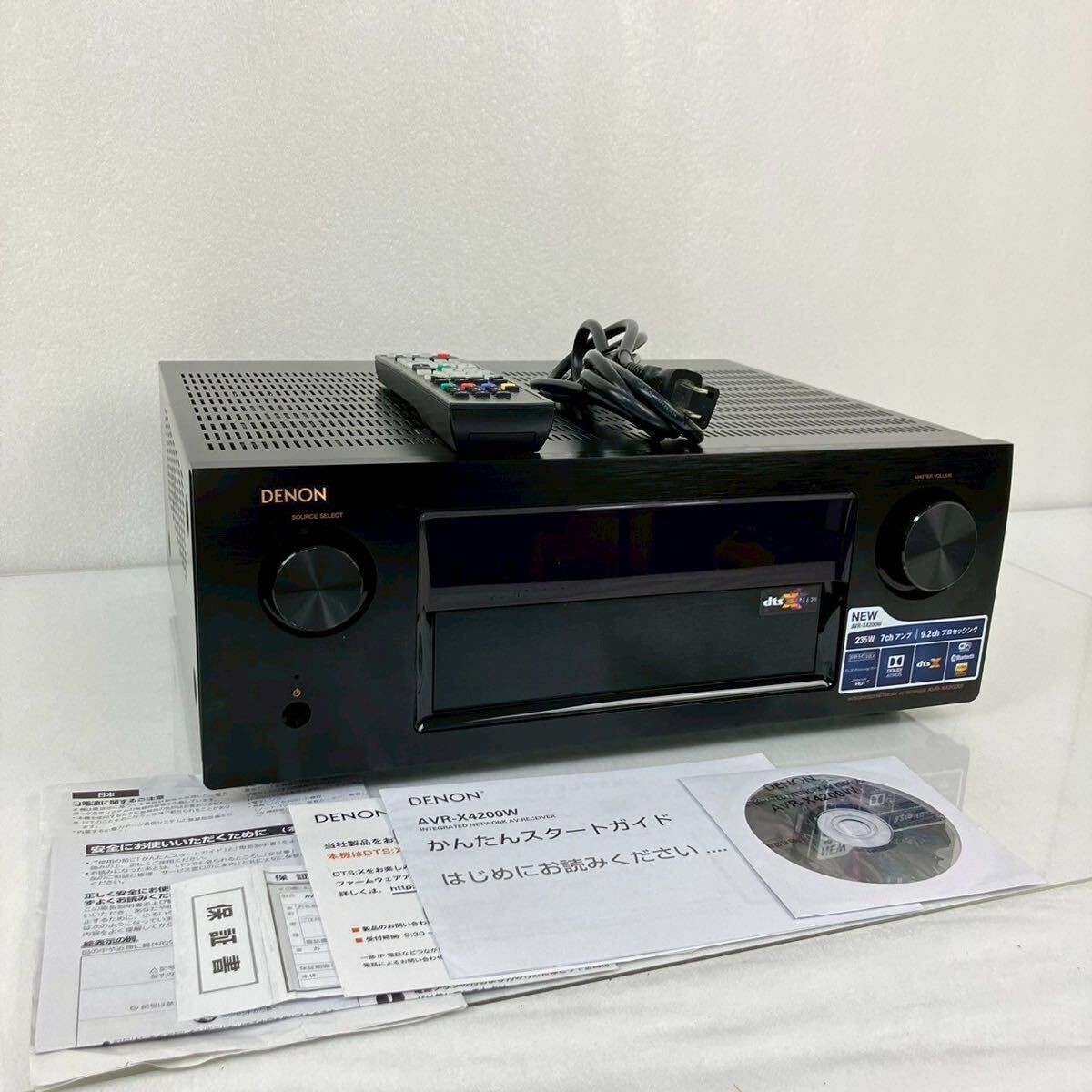 soso ］DENON デノン AVR-X4200W 未開封 soso ］DENON デノン AVR