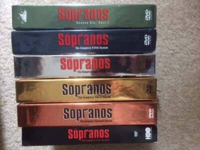 Sopranos Series 1-6 DVD set Seasons 1 2 3 4 5 6 Part 1 authentic