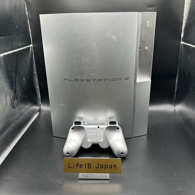 SONY PlayStation 3 PS3 Satin Silver 80GB CECHL00 Console with Box