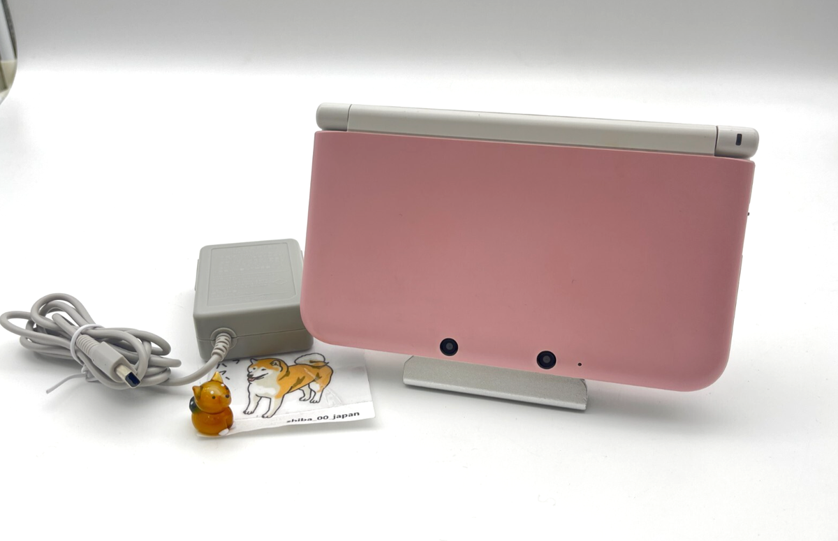 Nintendo 3DS XL LL Pink White SPR-001 Console Japanese ver. | eBay