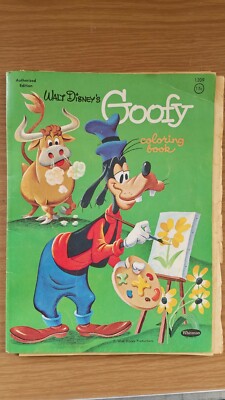 1962 Walt Disney's Goofy Coloring Book *READ Vintage | eBay