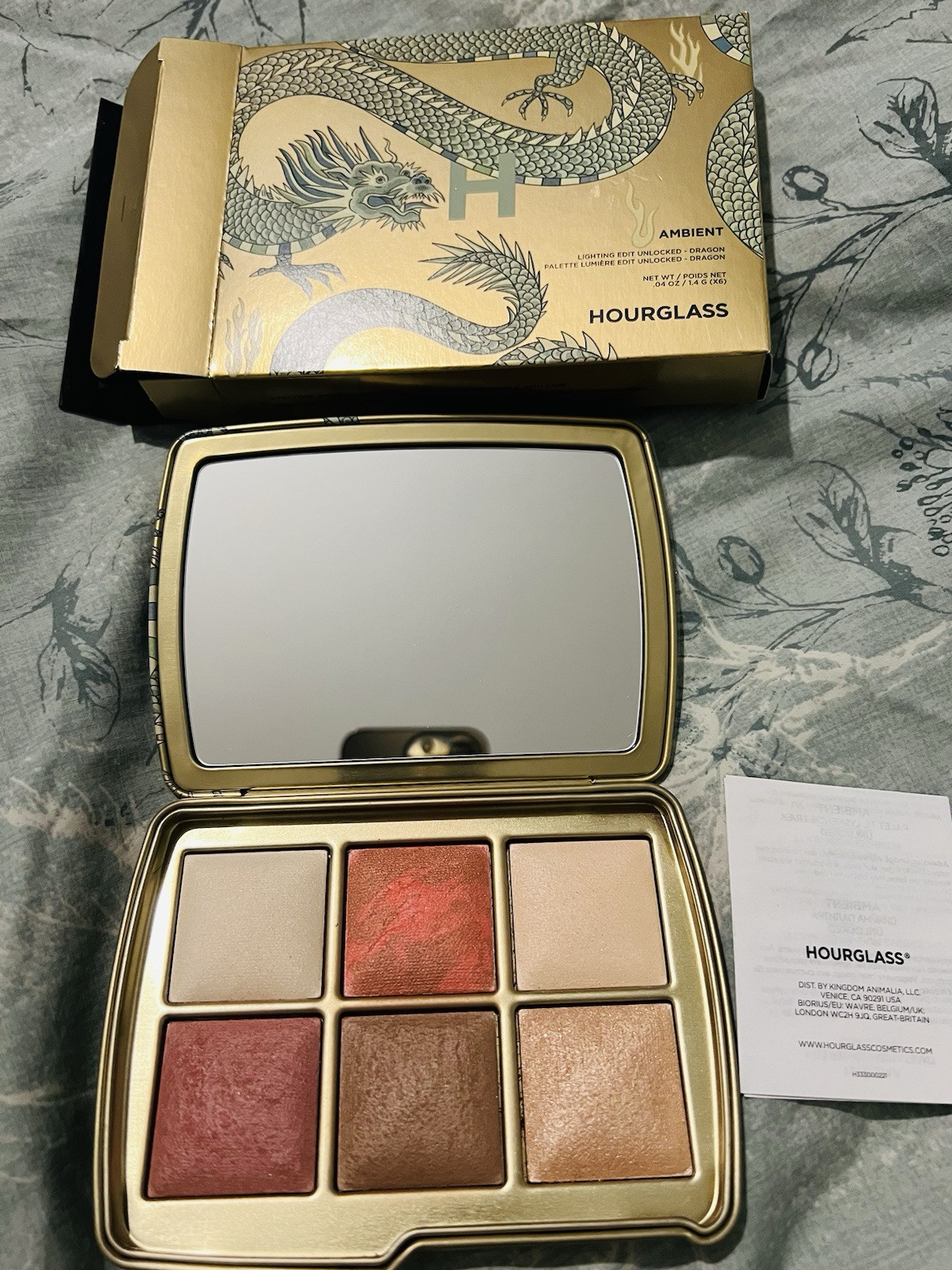 Hourglass Dragon Face Palette LTD NEW Ambient Light Blush Bronzer