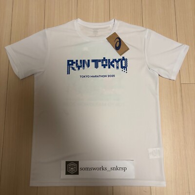ASICS Tokyo Marathon 2025 Limited T-Shirt Pixel Art White 2013A504