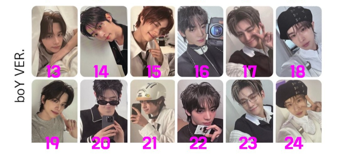 TWS - Try With Us Album Official Original Polaroid PHOTOCARD KPOP