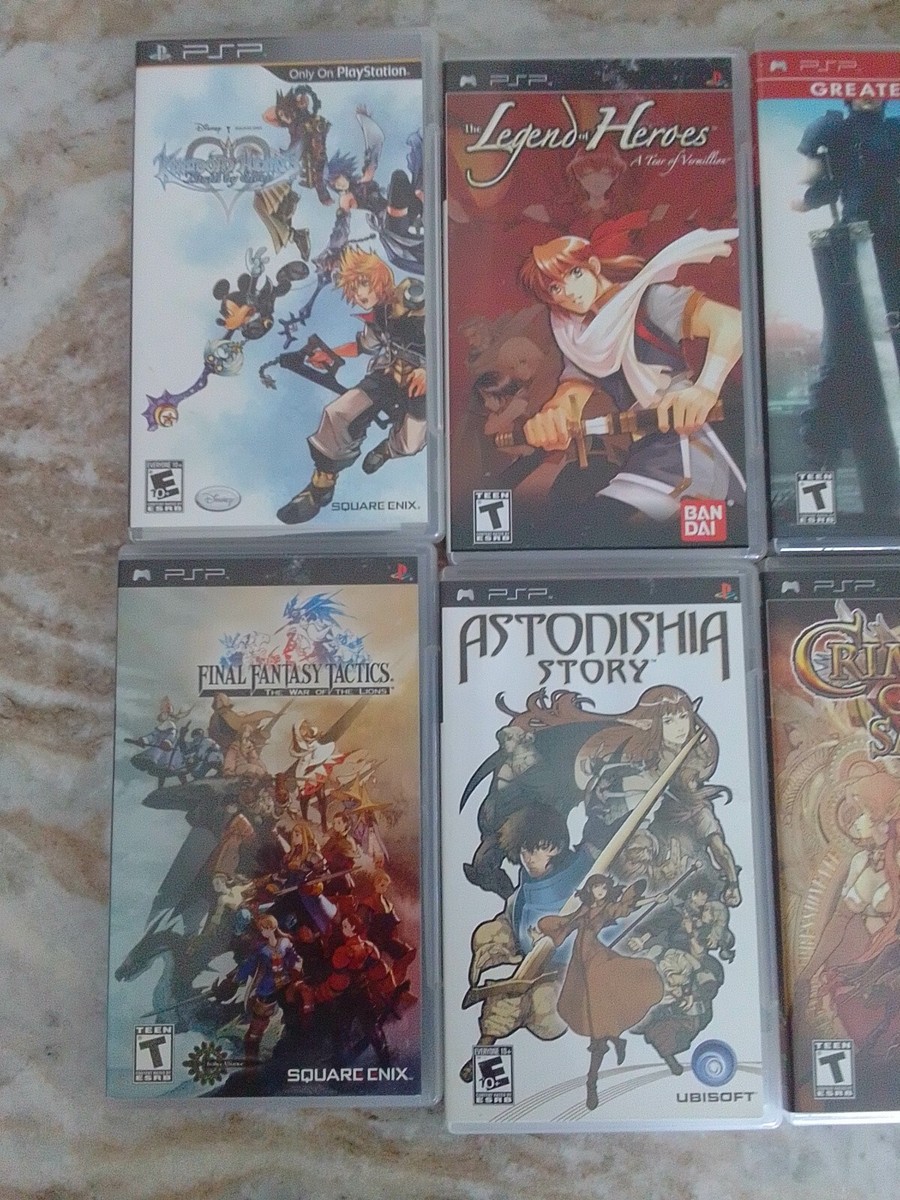SONY PSP JRPG 9 GEM BUNDLE. CIB COMPLETE GREAT!!!! *9 Games Read