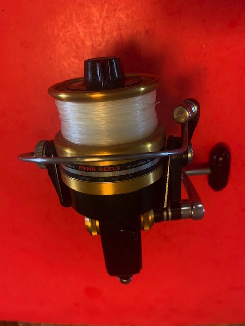 VINTAGE PENN SPINFISHER 650SS SPINNING REEL WORKS GREAT L@@KEE L