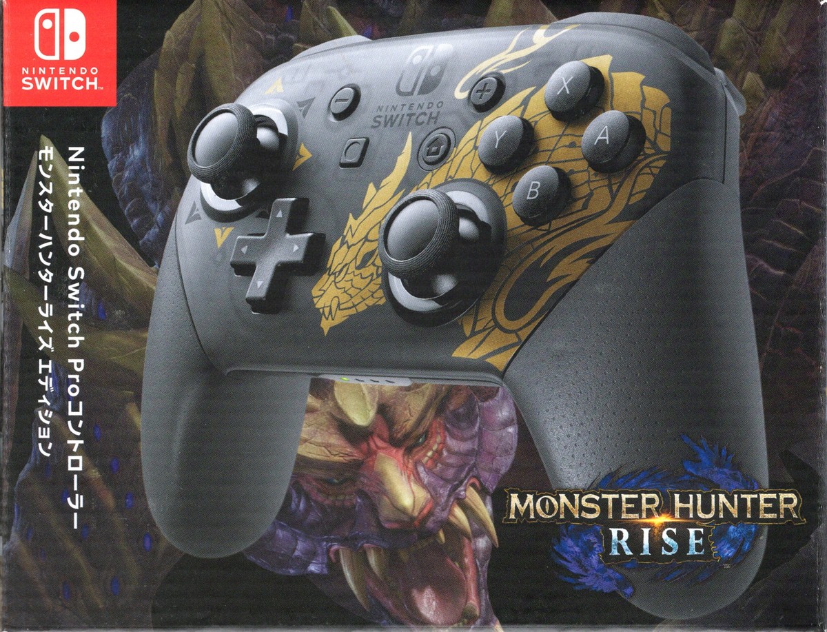Official OEM Pro Controller Monster Hunter Rise for Nintendo