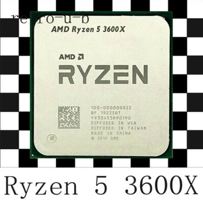 AMD Ryzen 5 3600X 3.8GHz 6-Core Desktop AM4 3rd R5 CPU Processor