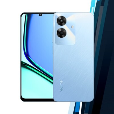 Realme Note 60 Global Ver. Android Cell Phone (Blue/4GB+128G/Dual