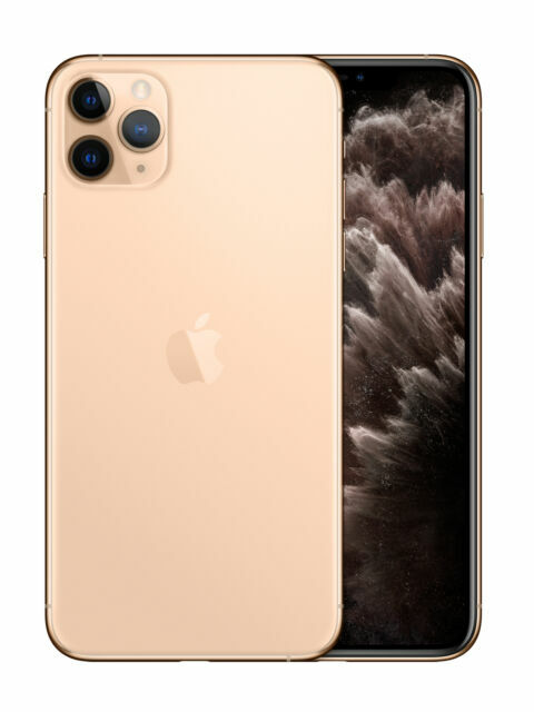 Apple iPhone 11 Pro Max - 256 GB - Gold (Unlocked) for sale online