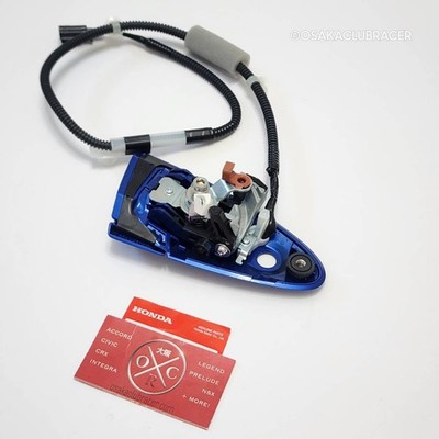 OEM 2016 Honda CR-Z Exterior Door Handle LEFT Brilliant Blue 72181