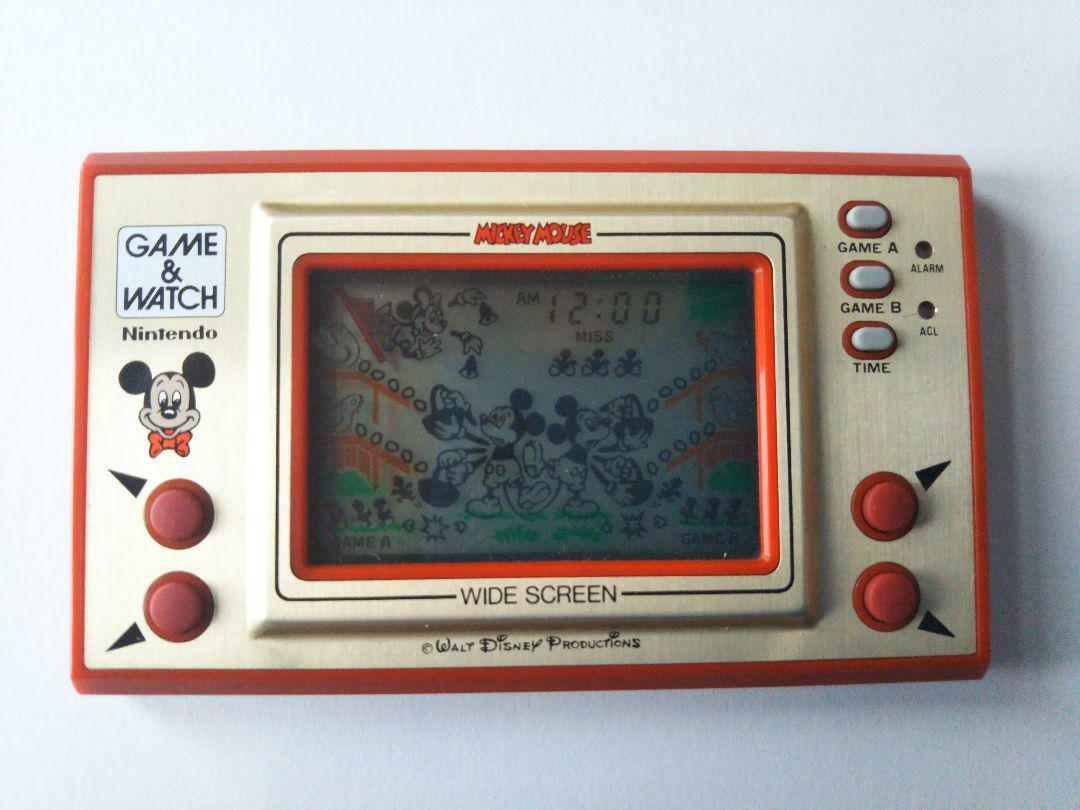 Nintendo Game & Watch Ball Disney Mickey Mouse Japanese retro