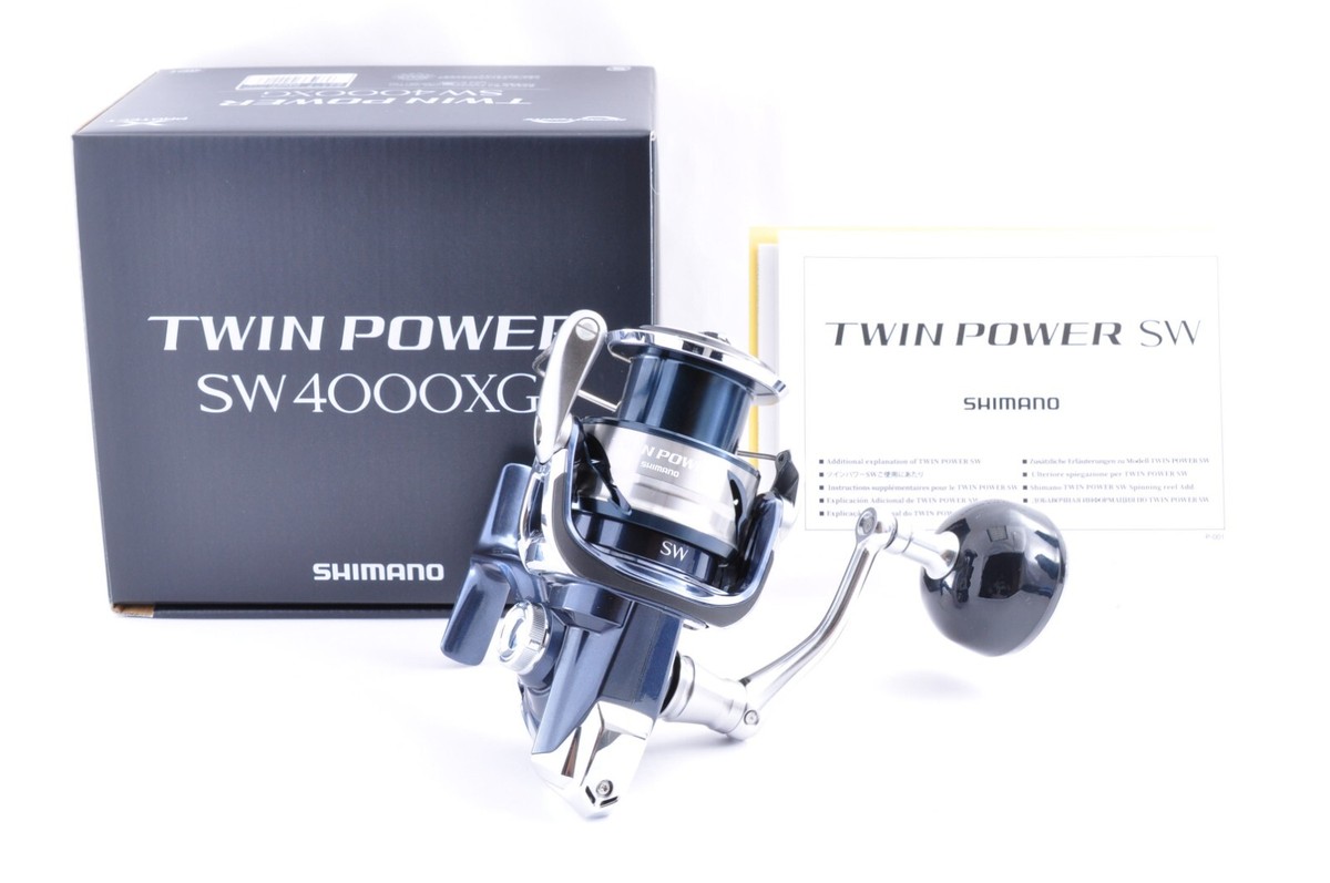 Shimano Spinning Reel 21 TWIN POWER SW 4000XG Gear Ratio 6.2 from