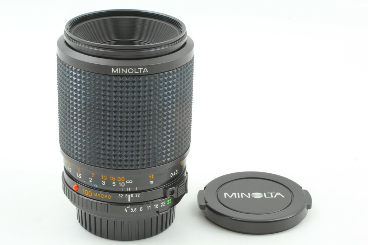 MINT] Minolta New MD 100mm F4 MACRO NMD Lens From JAPAN #0036 | eBay