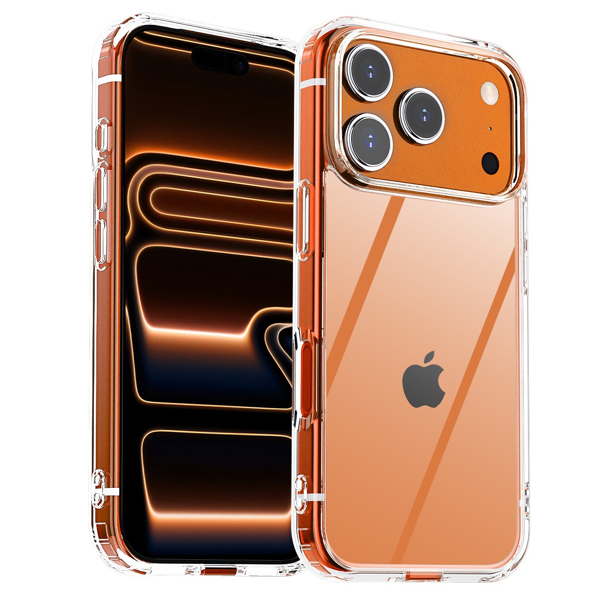 For iPhone 17 17 Pro Max Air Case Clear Shockproof Ultra Thin