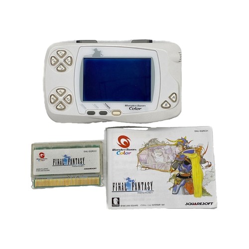 Bandai WonderSwan Color FINAL FANTASY I Limited Pack Console Box