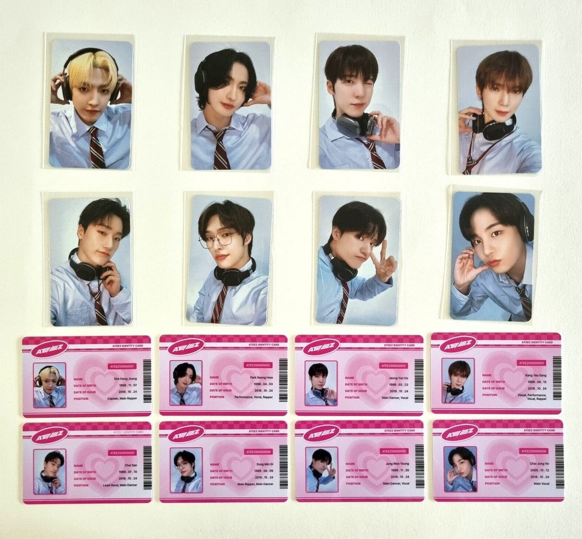 Kpop ATEEZ THE WORLD EP.FIN WILL Minirecord 1st Special Lucky Draw