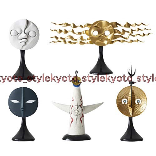 Taro Okamoto Tower Of The Sun Four faces Set KAIYODO Figure 82077