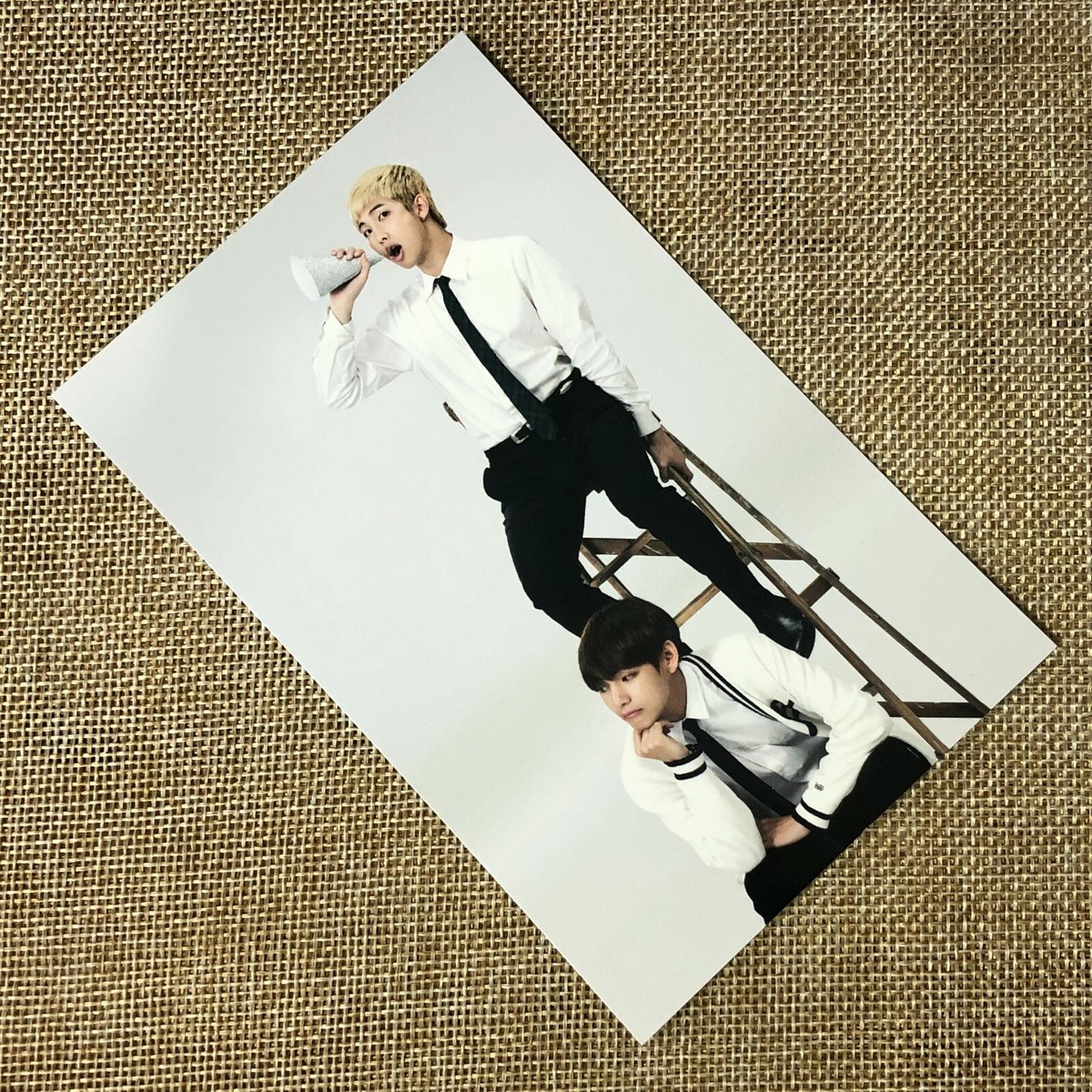 BTS V RM 6/7 [ 3rd Muster ARMY.ZIP ] Official Postcard Photo / New