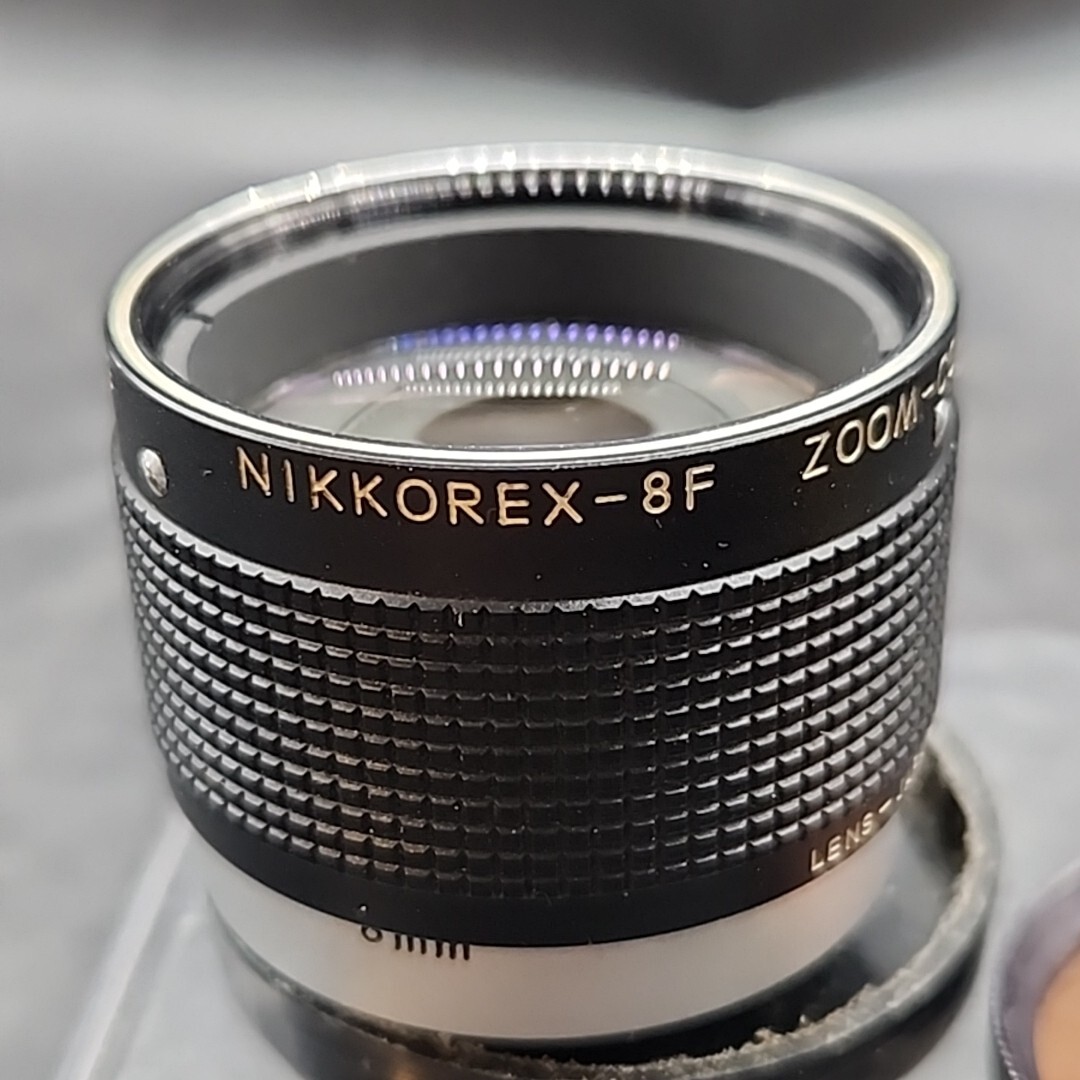 Nippon Kogaku Nikkorex-8F 0.8-2x Zoom Conversion Cine Lens Screw