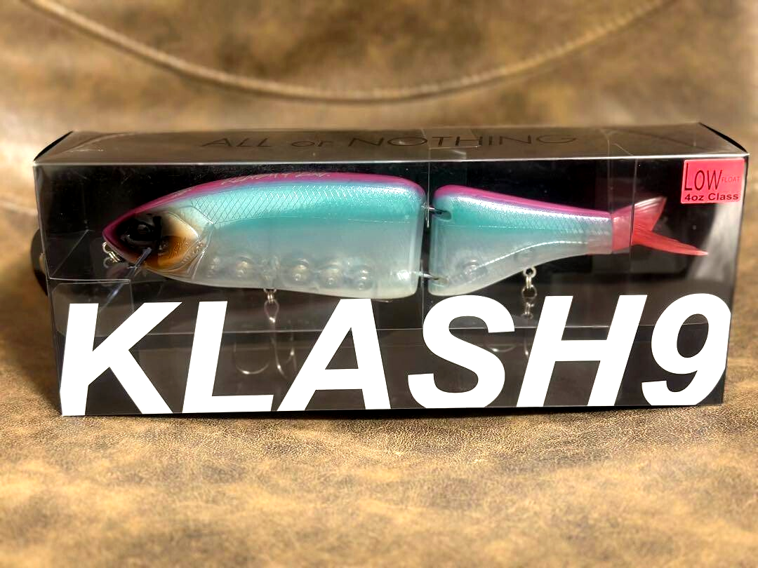 DRT KLASH9 TRIBE WEED Color 4oz Big Swimbait Low Float NEW Japan