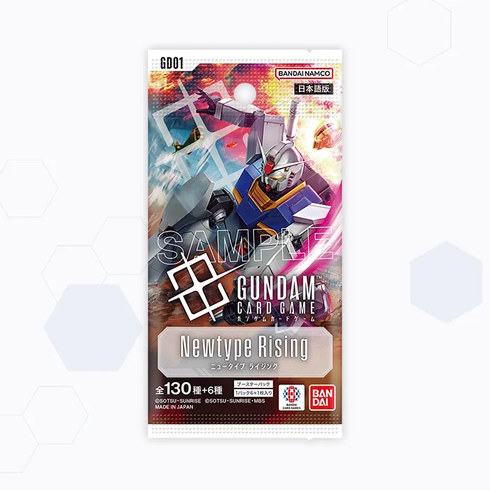 Gundam Card Game GD01 Newtype Rising Booster Box Japanese Sealed