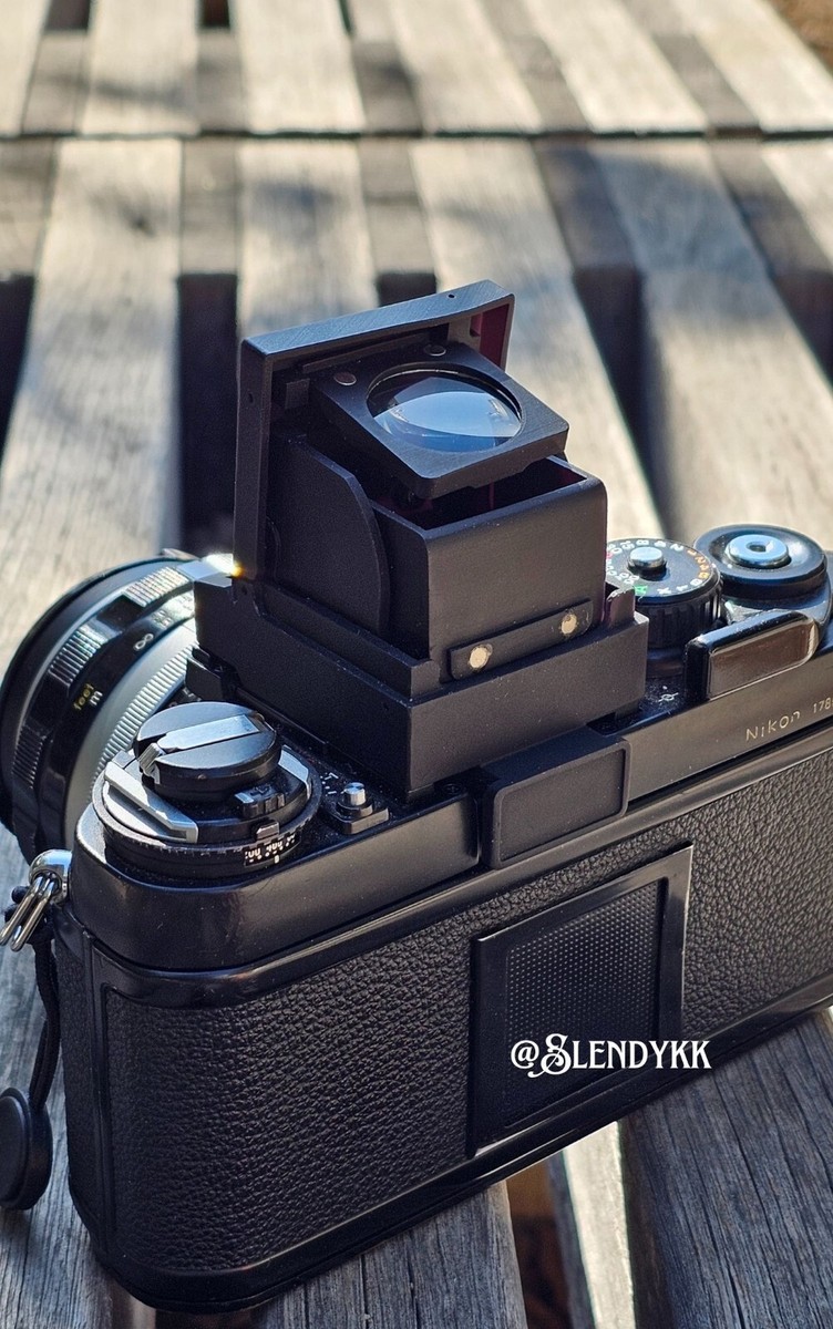3D Printed DW-3 WLVF for Nikon F3 Waist Level Viewfinder with