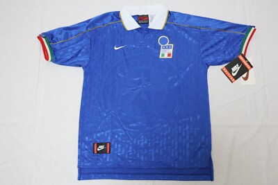 1995 Italy Italia Azzurri Soccer Jersey Shirt Uniform Maglia Home