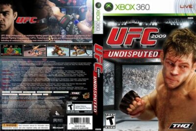 UFC 2009 Undisputed Microsoft Xbox 360, 2009 Case & Game Only