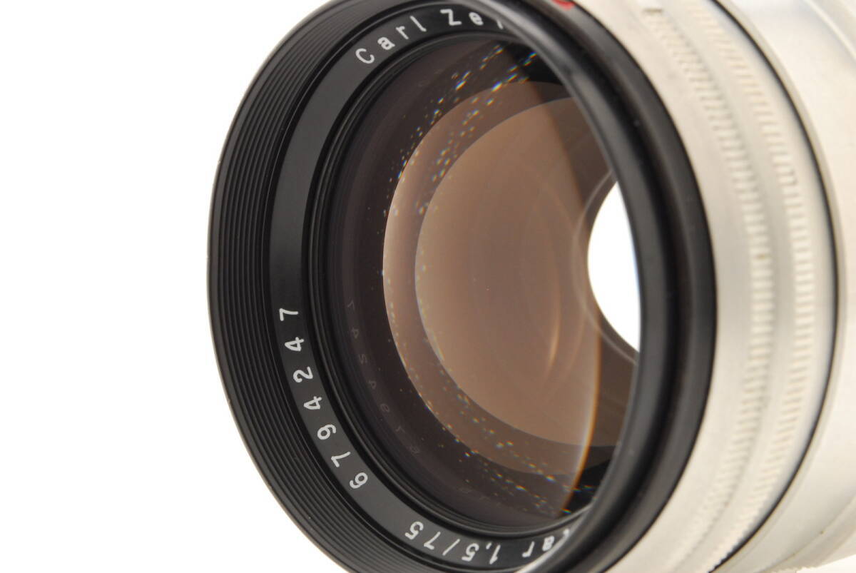 Carl Zeiss Jena Biotar 75mm f1.5 EXAKTA Silver | eBay