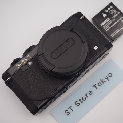 Pentax MX-1 12.0MP CMOS Compact Digital Camera Classic Black w