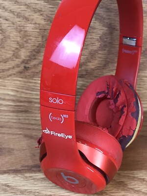 Beats by Dre Solo 3 Wireless Headphones (PRODUCT)RED Citrus Red | eBay