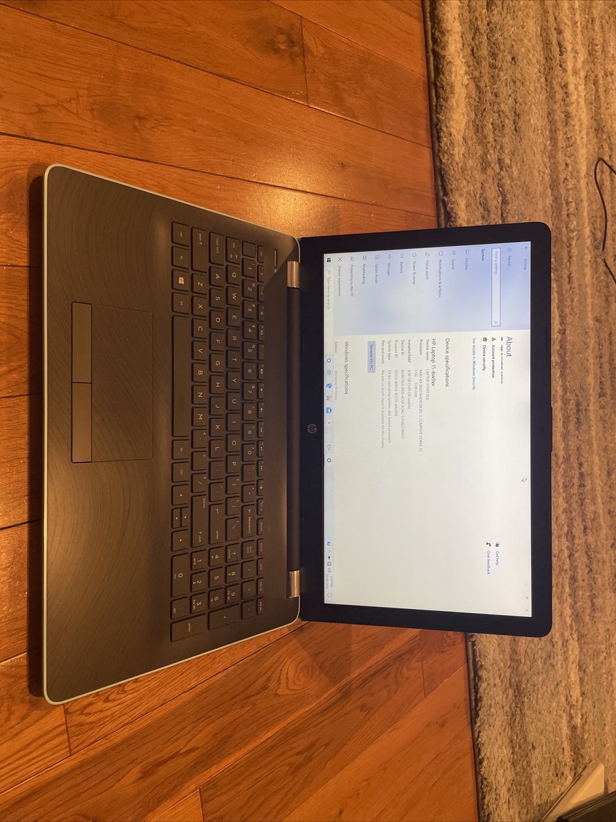 HP Laptop 15 bw0xx AMD A9-9420 RADEON R5 4GB RAM 1TB HDD. teal