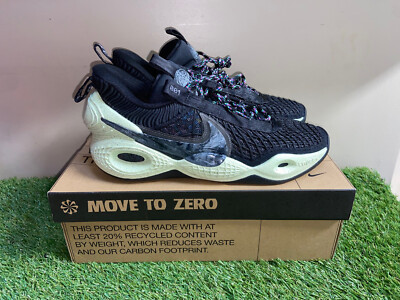 Nike Cosmic Unity Basketball Shoes DA6725-001 Men's Black/Green