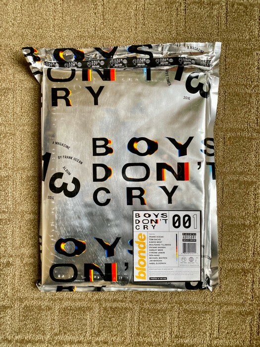 Frank Ocean Boys Don't Cry Magazine — New + Unopened | eBay