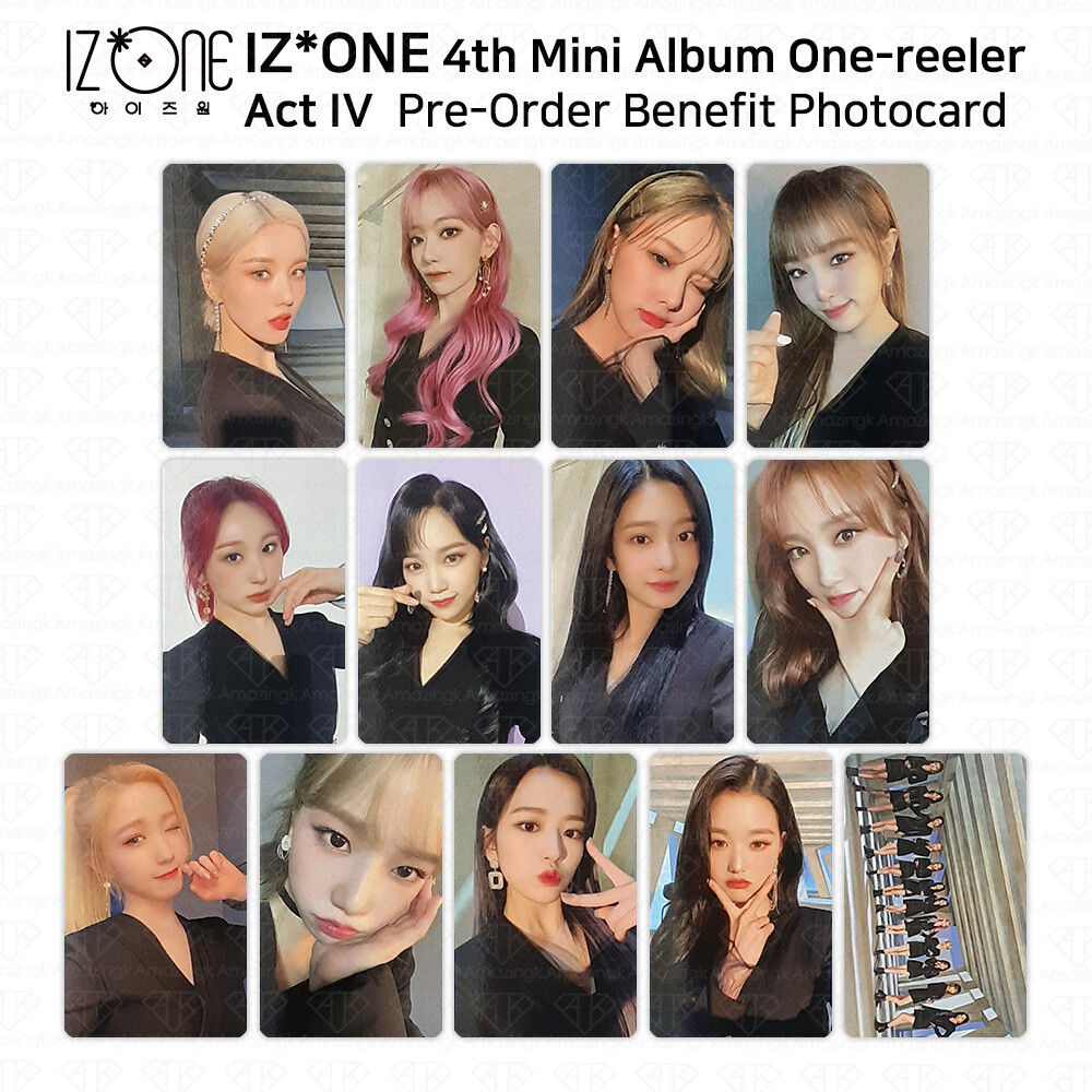 IZ*ONE IZONE 4th Mini Album One Reeler POB Photocard IVE