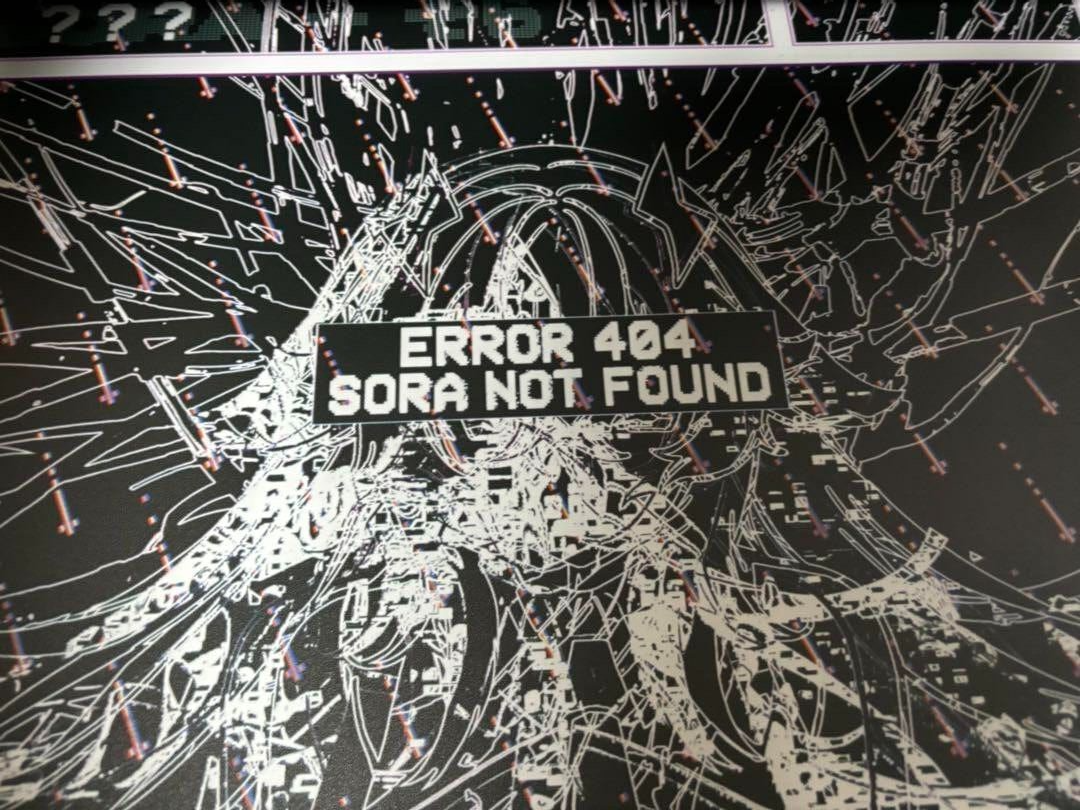 WALLHACK SKYPAD 3.0 ERROR 404 SORA NOT FOUND Glass Mouse Pad w