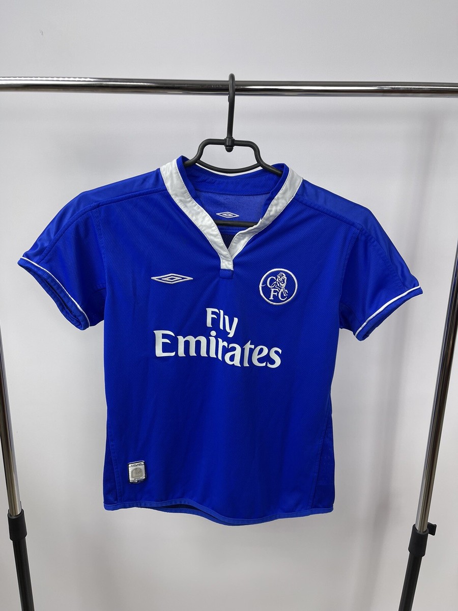 Umbro Chelsea FC 2003/05 Football Jersey Kit Size 8 Womans | eBay