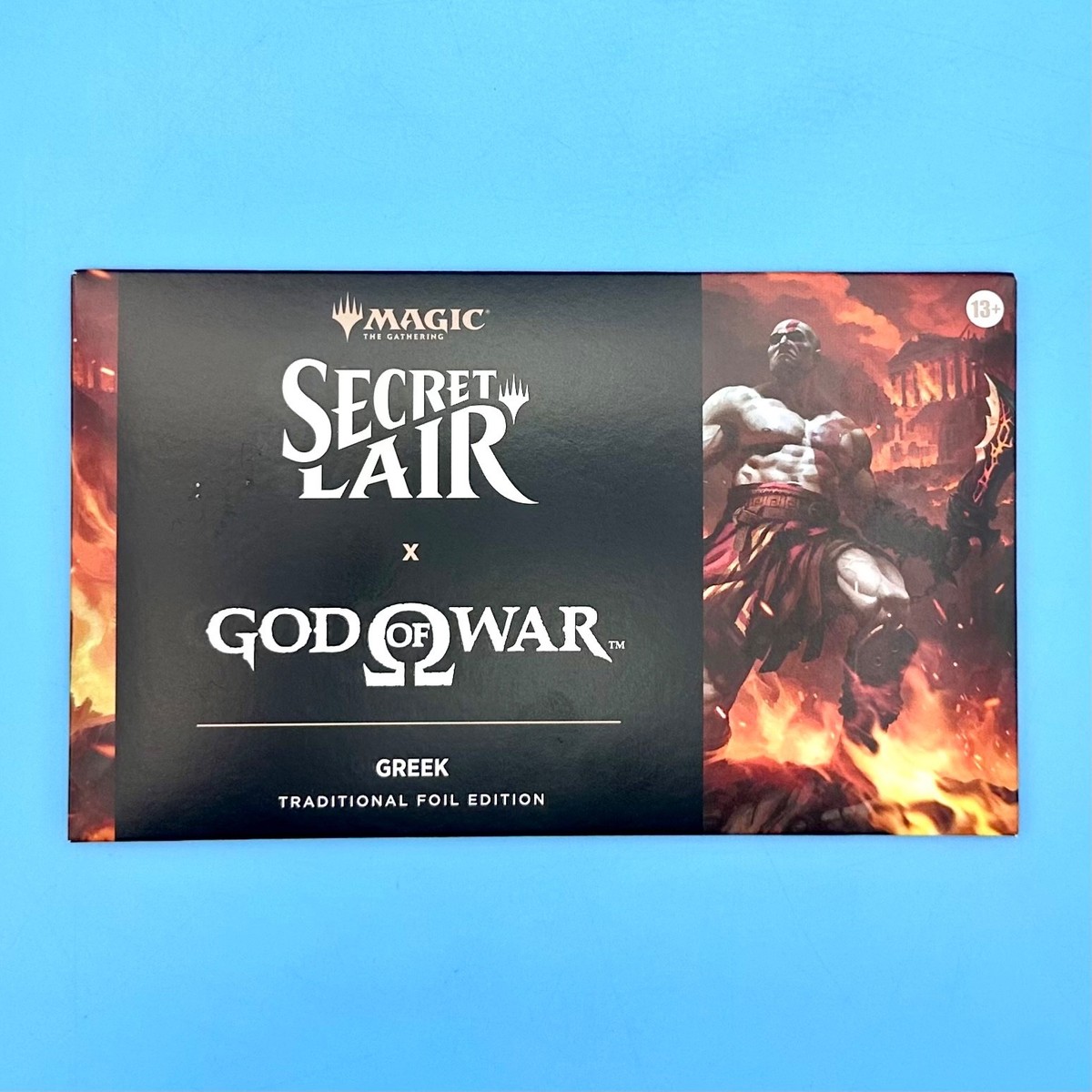 MTG Secret Lair x Sony PlayStation God of War Greek FOIL Edition +