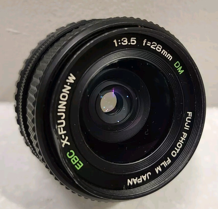 FUJICA EBC X- Fujinon -W 28mm F/3.5 DM Vintage Lens | eBay