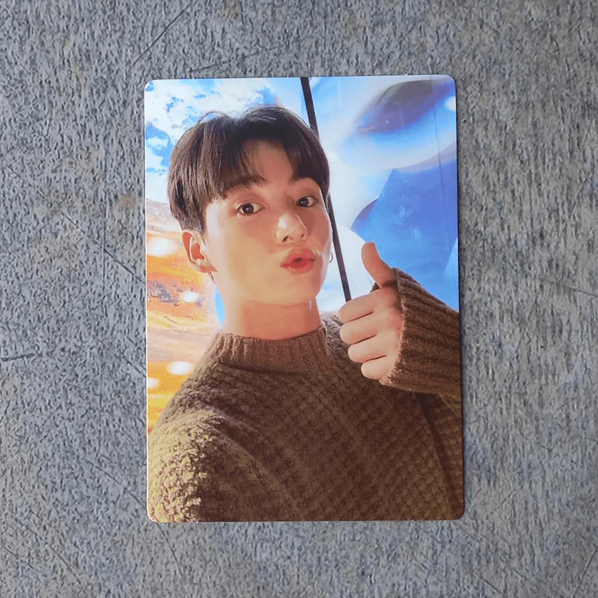 BTS 2021 Holiday Collection Little Wishes Special Box Photo Card